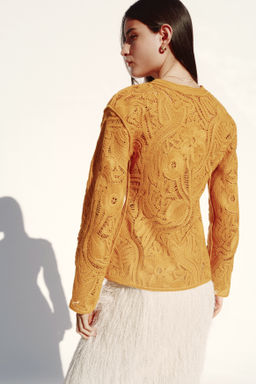 C?rdigan efecto crochet - H&m фото 6