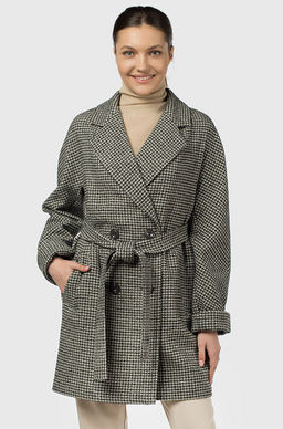 Пальто женское демисезонное (пояс)