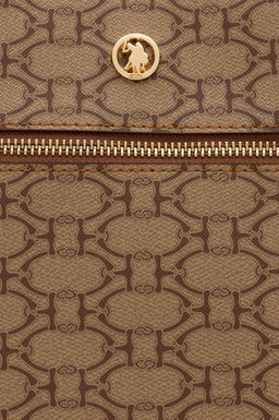 Женская темно-бежевая сумка - U.s. polo assn фото 6