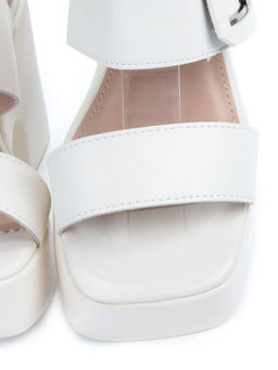 08-PEY330-1 LT. BEIGE Босоножки женские (натуральная кожа)