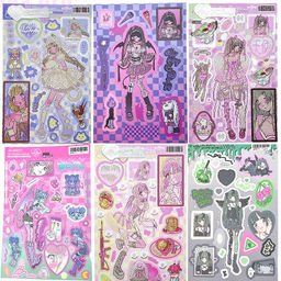 Набор наклеек Anime hottie - Купи слона фото 3