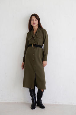 Платье-рубашка с английским воротником - Martichelli фото 118