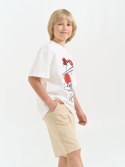 Шорты бермуды Крем-брюле 7+ - Bungly фото 6