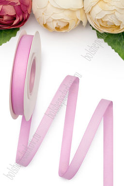 Лента репсовая 1 см*20 ярд "1 сорт" (SF-1346) розовый №93