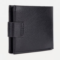 Портмоне мужское на магните, чёрное