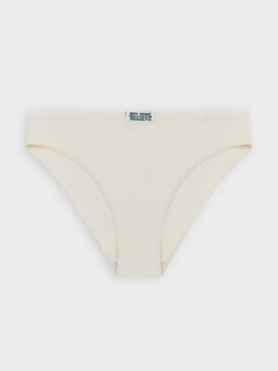 Цена за 2 штуки! Трусы слипы женские кремовые жемчуг 412619 - Mark formelle фото 8