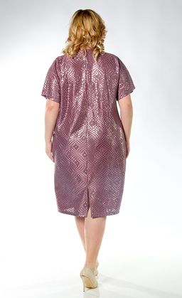 4975/6 Роскошное женское платье свободного силуэта - Ckc collections фото 4