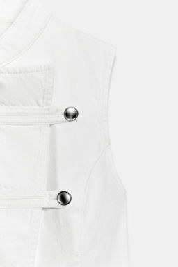 TOP Z1975 DENIM ALAMARES / Blanco