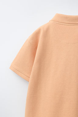 POLO B?SICO PIQU? / Melocot?n - Zara фото 4