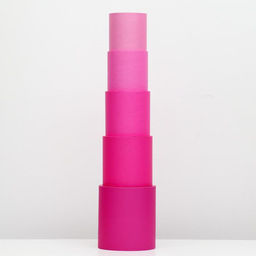 Набор круглых коробок 5 в 1 «Пантон 230», без крышек, 23×23×25 - 15×15×15 см