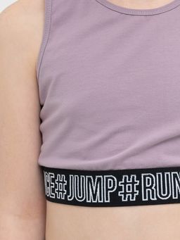 PELICAN, майка-топ для девочек, Пудра  фото 3