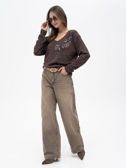 Джемпер жен.арт.1228-3,шоколадный - Binita фото 3