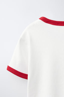 6-14 A?OS/ PIJAMA TEXTO FLORES / Blanco / Rojo - Zara фото 7
