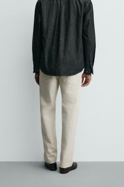 PANTAL?N STRAIGHT FIT / Crudo - Zara фото 3
