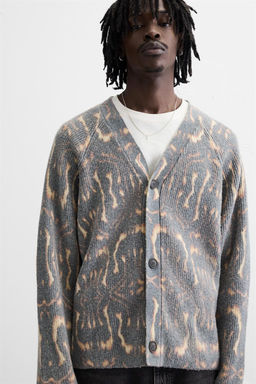 ABSTRACT PRINT CARDIGAN - Zara фото 5