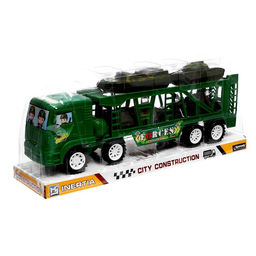 Грузовик инерционный Военный автовоз - Simaland фото 6