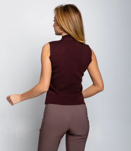 Жилет #КТ8833 (1), шоколадный - Dommod фото 3