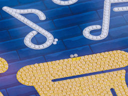 Кристальная (алмазная) мозаика ФРЕЯ ALBP-327 постер Живой звук 30 х 30 см