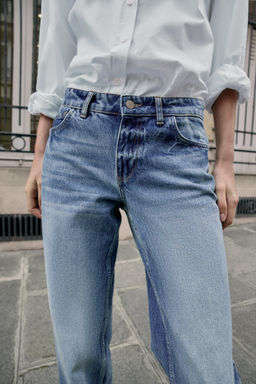 Z1975 STRAIGHT LOW-RISE JEANS - Zara фото 6