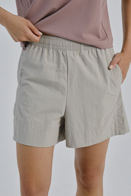 Шорты текстильные Бледно-зеленый - Anta фото 4