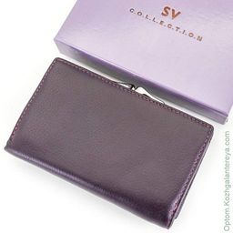 Маленький женский кожаный кошелек SV СВ 1001-1020 - Sergio valentini фото 4