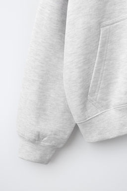 SUDADERA FELPA CREMALLERA / Gris vigor? - Zara фото 3