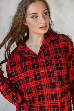 Рубашка-туника женская Стиль - Оптима фото 11