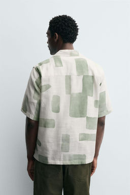 ABSTRACT PRINT SHIRT