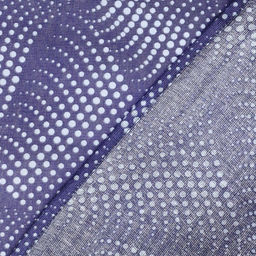 Постельное бельё 1,5 сп Иллюзия, сине-фиолетовый, 150х210 см, 150х210 см, 70х70 см, бязь, 105 г/м, 100% хлопок - Атра фото 5