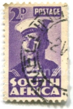 Марка Матрос 1943 год ЮАР