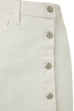 TRENDYOLMILLA Ekru Dugme Kapamal? Denim Kot Etek TCTSS23EE00024  фото 18