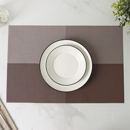 Цена за 12 шт. Салфетка сервировочная на стол Настроение, 4530 см, цвет коричневый - Simaland фото 2