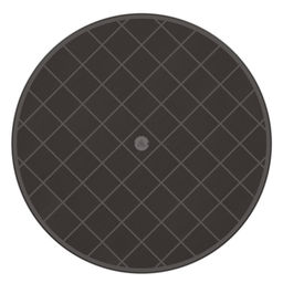 Стол круглый "Атлант" 900 мм (мокко) М8942