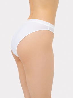 Цена за 2 штуки! Трусы женские классические в белом цвете белый 412528