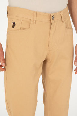 Мужские брюки светло-коричневого цвета из плотной ткани/чиносы Неожиданная скидка в корзине - U.s. polo assn фото 5
