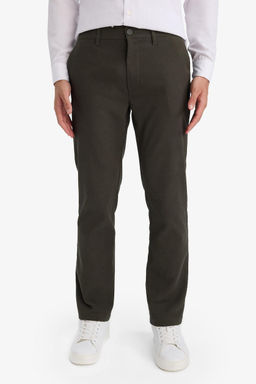 REGULAR FIT Erkek Pamuklu Smart-Casual Pantolon - Defacto фото 4