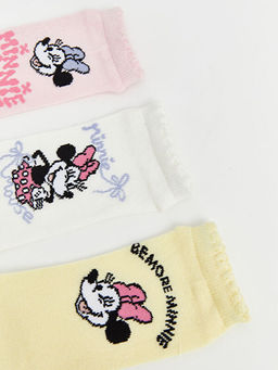 Носки Minnie Mouse для девочки с принтом 5 шт
