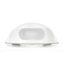 Накладка для унитаза детская (антискользящая) бело-оливковый