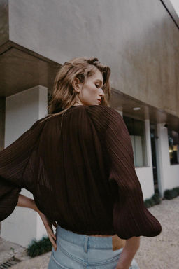 PLEATED ORGANZA JACKET - Zara фото 4