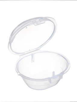 Соска-пустышка, от 0 мес., латекс, классическая, в контейнере, пыльно-розовая, M&B