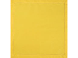16С-4ЯК Салфетка 45*45 "Атласная" цв. жёлтый (по 6 шт