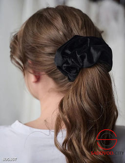 Бархатная резинка для волос - Bruno фото 2