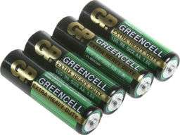 Набор батареек 4 шт GP GREENCELL солевые R6 AA (GP15G2CR4 ) 02769
