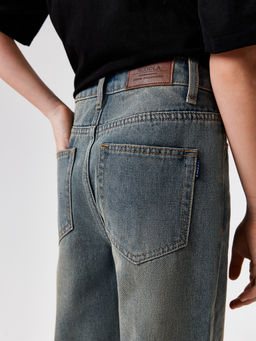 ACOOLA / Джинсы для мальчиков Brun сине-зеленый  фото 5