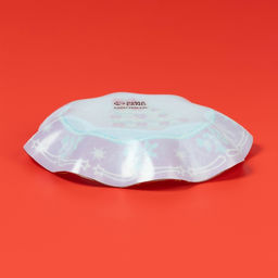 Салатник Доляна «Новогодняя ель», 400 мл, 19×3.7 см, стекло, красный