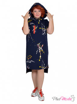 Платье Модель №1305 размеры 44-84 - Plusmoda фото 11