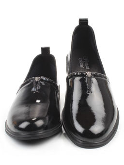 06-M17-5 BLACK Туфли женские (натуральная кожа)
