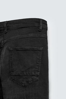 JEANS SKINNY CROPPED FIT / Negro - Zara фото 10