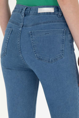 Женские голубые джинсовые брюки - U.s. polo assn фото 7