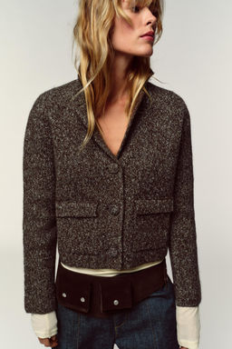JASP_ KNIT CARDIGAN - Zara фото 3